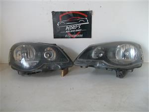VW Polo Vivo '08-'13 preface L&R headlights (Pair)