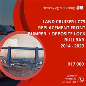 Land Cruiser LC79 Replacement front bumper / Opposite lock bullbar 2014 - 2023