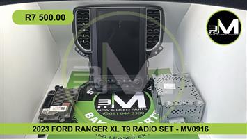 2023 FORD RANGER XL T9 RADIO SET - MV0916