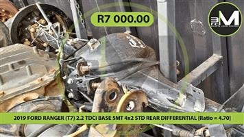 2019 FORD RANGER (T7) 2.2 TDCi BASE 5MT 4x2 STD REAR DIFFERENTIAL [Ratio = 4.70