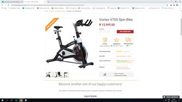 vortex v700 spin bike