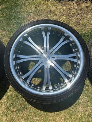 FORD mags.  18” 4 x 108.