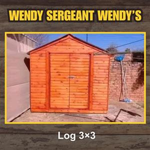 Log building 3m x 3m 