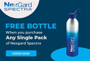 Working Out With Your Pooch, Nexgards Spectra comes with Free Bottle NOW!!			