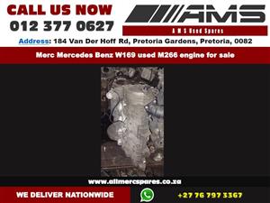 Mercedes Benz W169 used M266 engine for sale