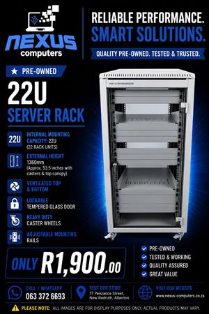 22U server rack