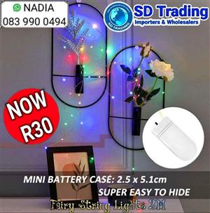 Battery-Operated Decorative Fairy String Lights