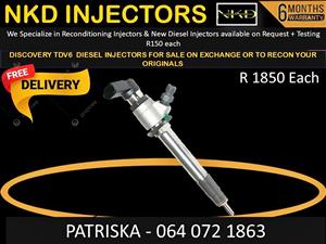 DIESEL INJECTORS FOR DISCOVERY TDV 6 FOR SALE