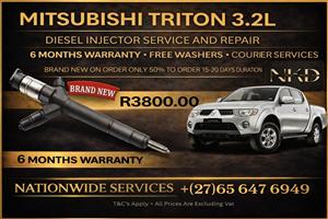 Mitsibushi Triton 3.2l Diesel Injectors