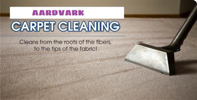 AARDVARK BEST PRICE & SERVICE DEEP CLEANERS CARPET COUCHES & CURTAINS 