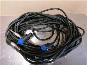  Heavy Duty Speaker Cables – 10 Metre lengths 