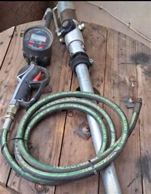 Air oil pump with guage, NOT made in China.