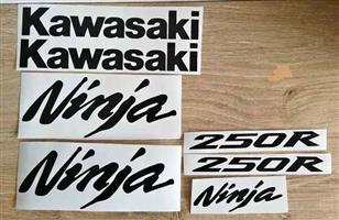 2008 Kawasaki Ninja 250R stickers decals kits