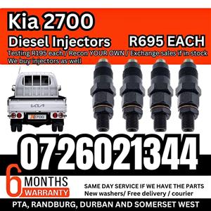 Kia 2700 diesel injectors for sale