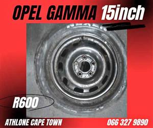 Opel Gamma 15inch Rim & Tyre