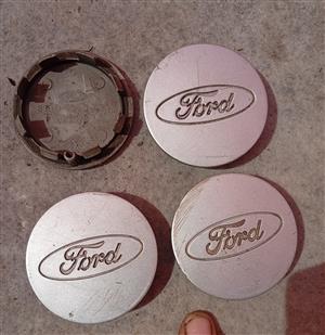 Ford wheel centre caps mag