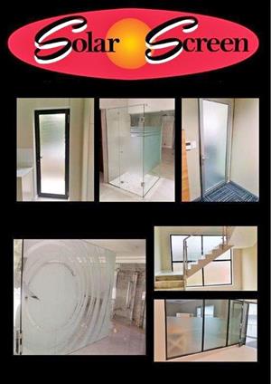 Sand Blast Vinyl - Window Tinting