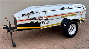 Venter Voyager 7 Foot Rubberised 14 Inch Tyres Trailer Excellent Condition