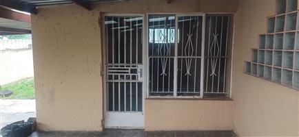 Spacious room with shower and toilet