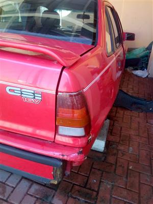 Opel Monza GSI 1.6, Red color, car not drivable