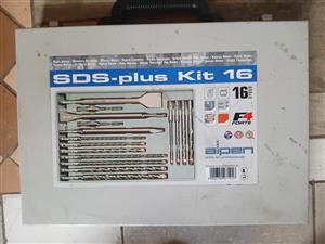 Sds 16 kit drill bits new and never used 
