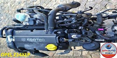 OPEL ASTRA/CORSA 1.4L COMPLETE Z14XEP ENGINE FOR SALE