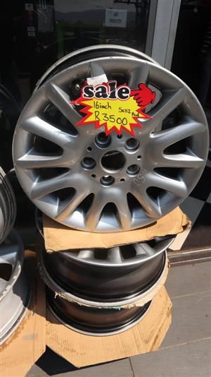 MINI COOPER RIMS /WHEELS 16INCH 5X112