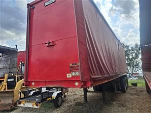 12m 1998 Hendred triaxle Curtain Side  trailer for sale, Krugersdorp