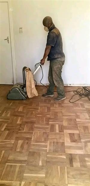 Wooden flooring 