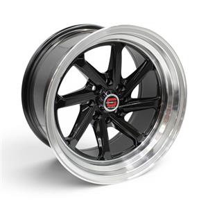 15″ Beretta 4/100 & 4/108 Black Machine Lip Alloy Wheels