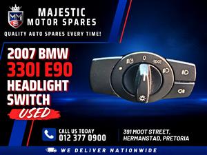 2007 BMW 330i E90 Headlight Switch for Sale – Used