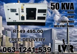 Used, 50kva Generator for sale  Other Gauteng