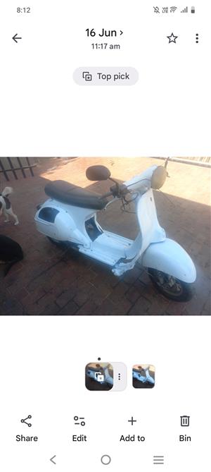 Selling project scooter 150cc