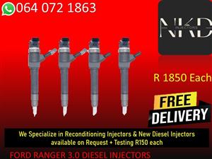 FORD RANGER 3.0 DIESEL INJECTORS FOR SALE