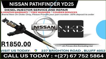 Nissan Np300 yd25 Diesel Injectors on Recondition