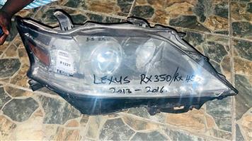 Lexus RX350 headlight 2013/16