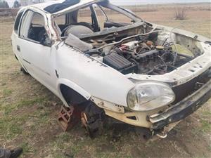 Opel corsa engine end gearbox