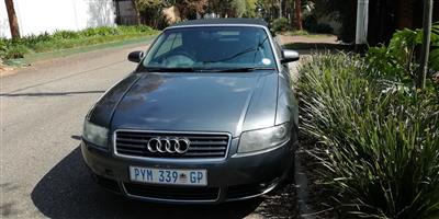 Collector's car AUDI A4 3.0 V6 cabriolet multitronic 126k km