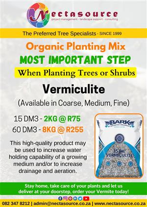 Vermiculite (Available in Coarse, Medium, Fine)