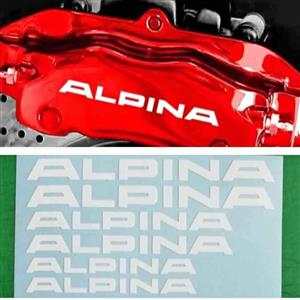BMW Alpina brake caliper stickers decals sets