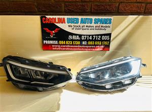 VW Tiago left and right side LED xenon headlights (2024)