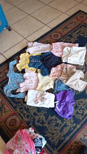 Baby girl clothes urgent sale 6-12 to 18-24 months
