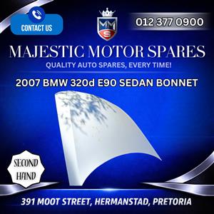 2007 BMW 320d E90 Sedan Bonnet – Used | For Sale