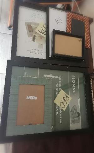 5 Assorted size Photo Frames