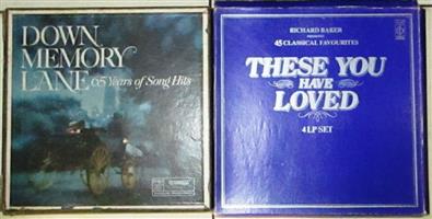 Old Favourite Vinyl Records x 14 (two box sets)