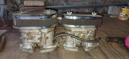 Weber 40 Downdraught carbs
