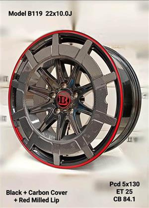 Fully forged brabus 22” G wagon rims