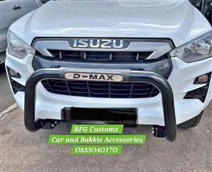 2021 + Isuzu pdc friendly black nudge bar
