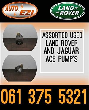 Original Land Rover and Jaguar ACE Pump's