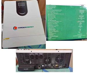 10.2kw 48v Hybrid with Dual Output and MPPT SOLAR CHARGER,  New with warranty and FREE DELIVERY